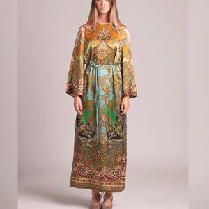 Alemais Clemenza Silk Midi Dress